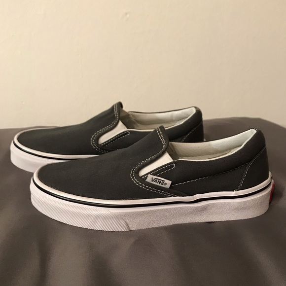 grey vans size 4